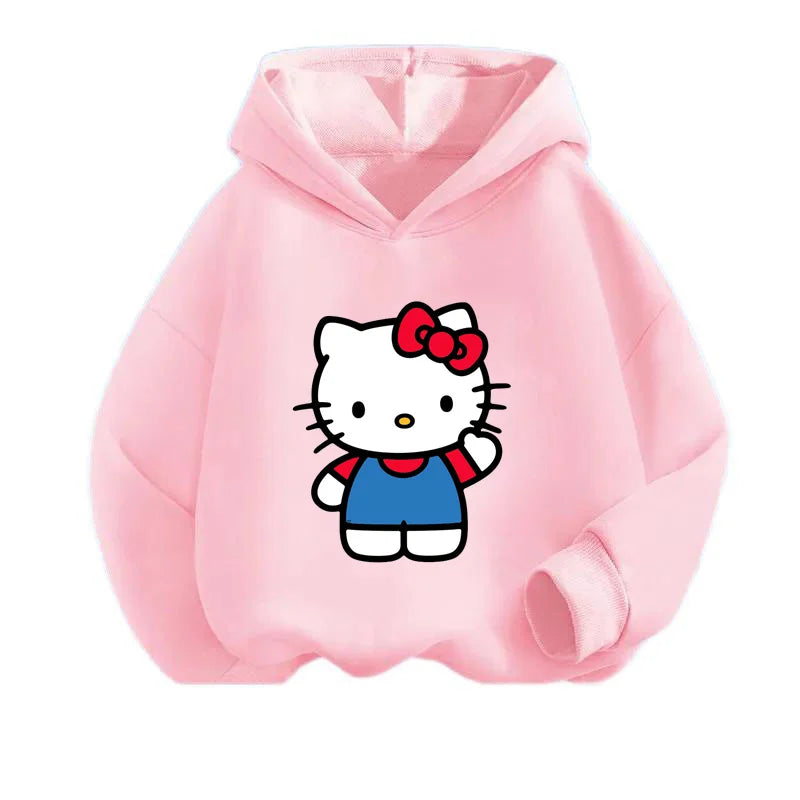 Hello Kitty Printed Hoodie