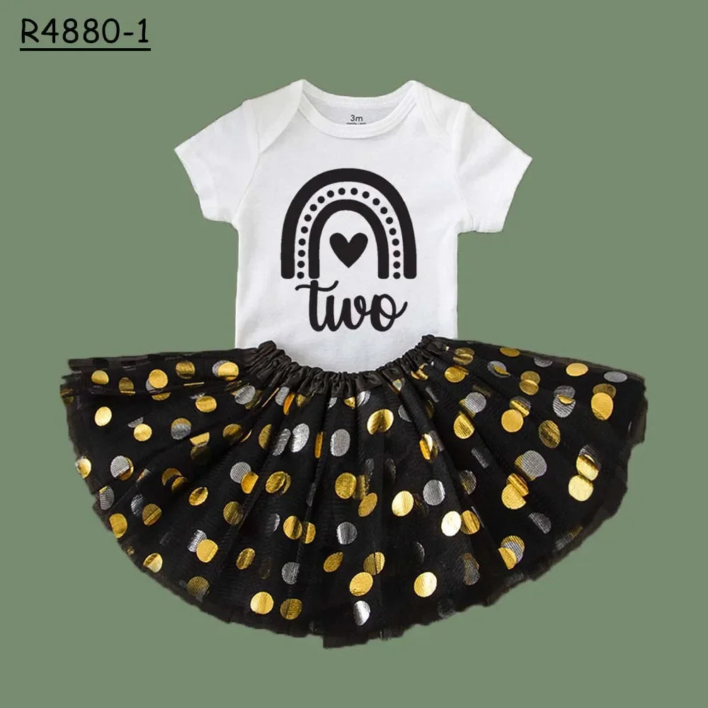 Baby Girl Birthday Tutu Dress