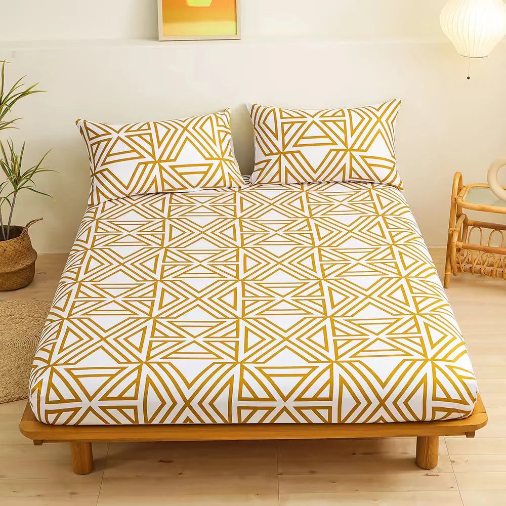Cartoon Print Fitted Sheet