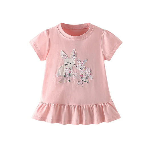 Cartoon Embroidery T-shirt