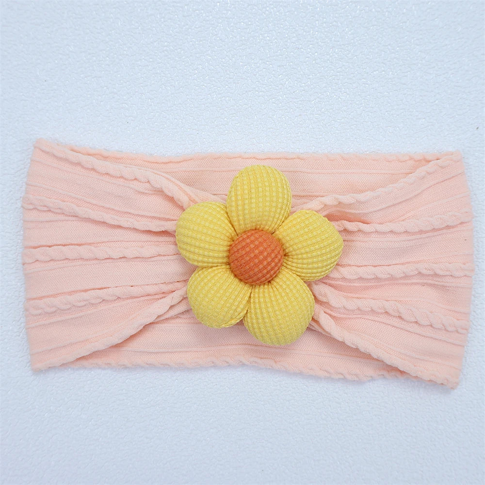Flower Nylon Baby Headband