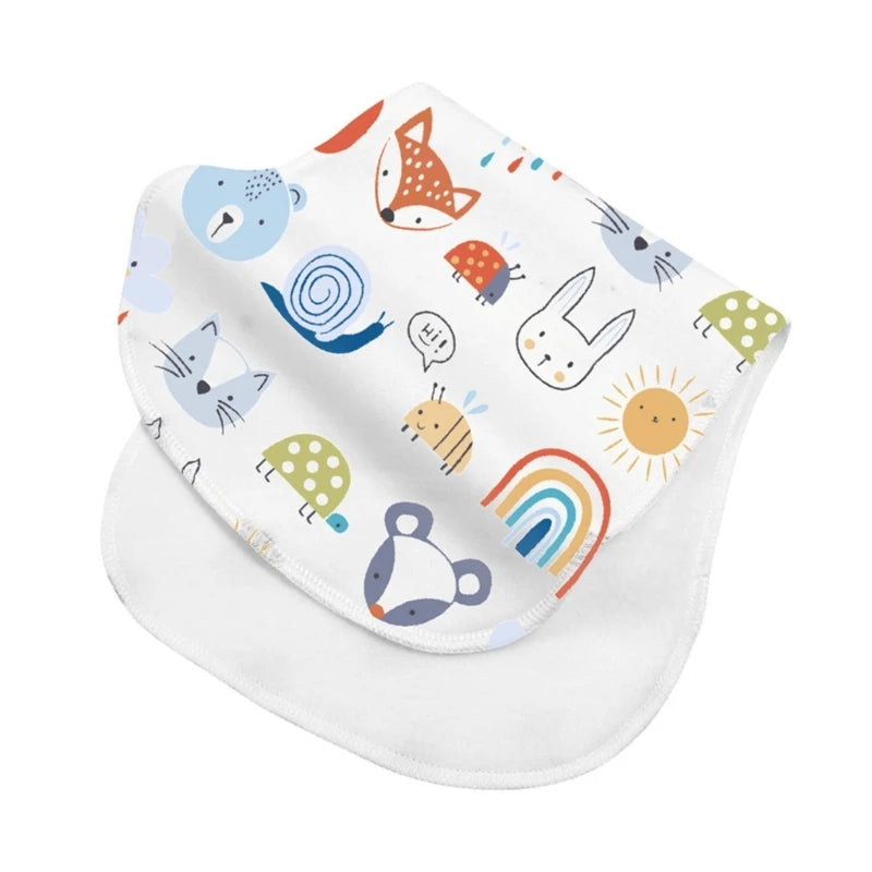 2-Layer Cotton Baby Bib