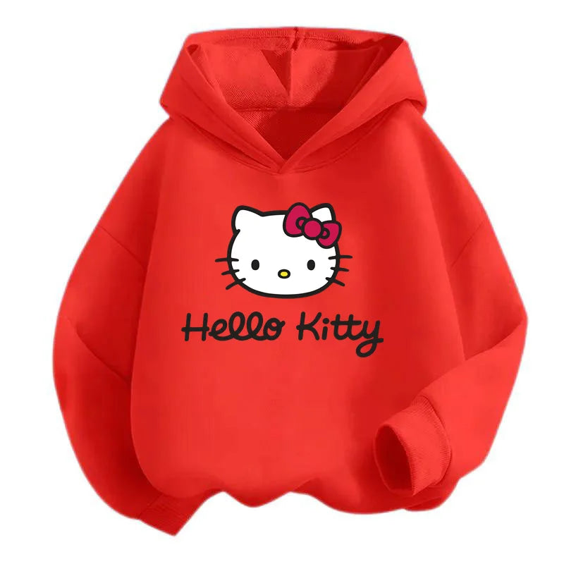 Hello Kitty Printed Hoodie