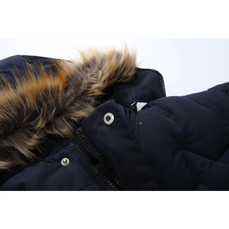 Winter Jacket with Detachable Hood