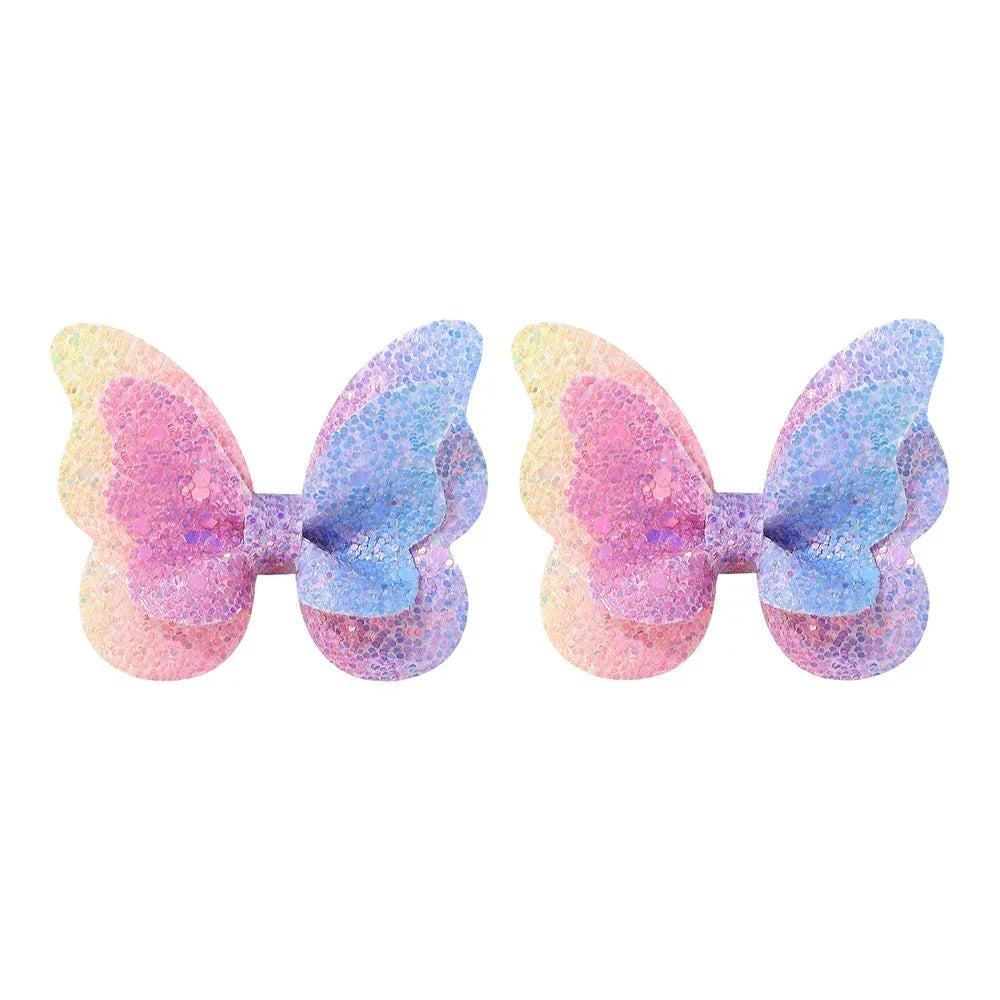 Girls’ Butterfly Hair Clip Set
