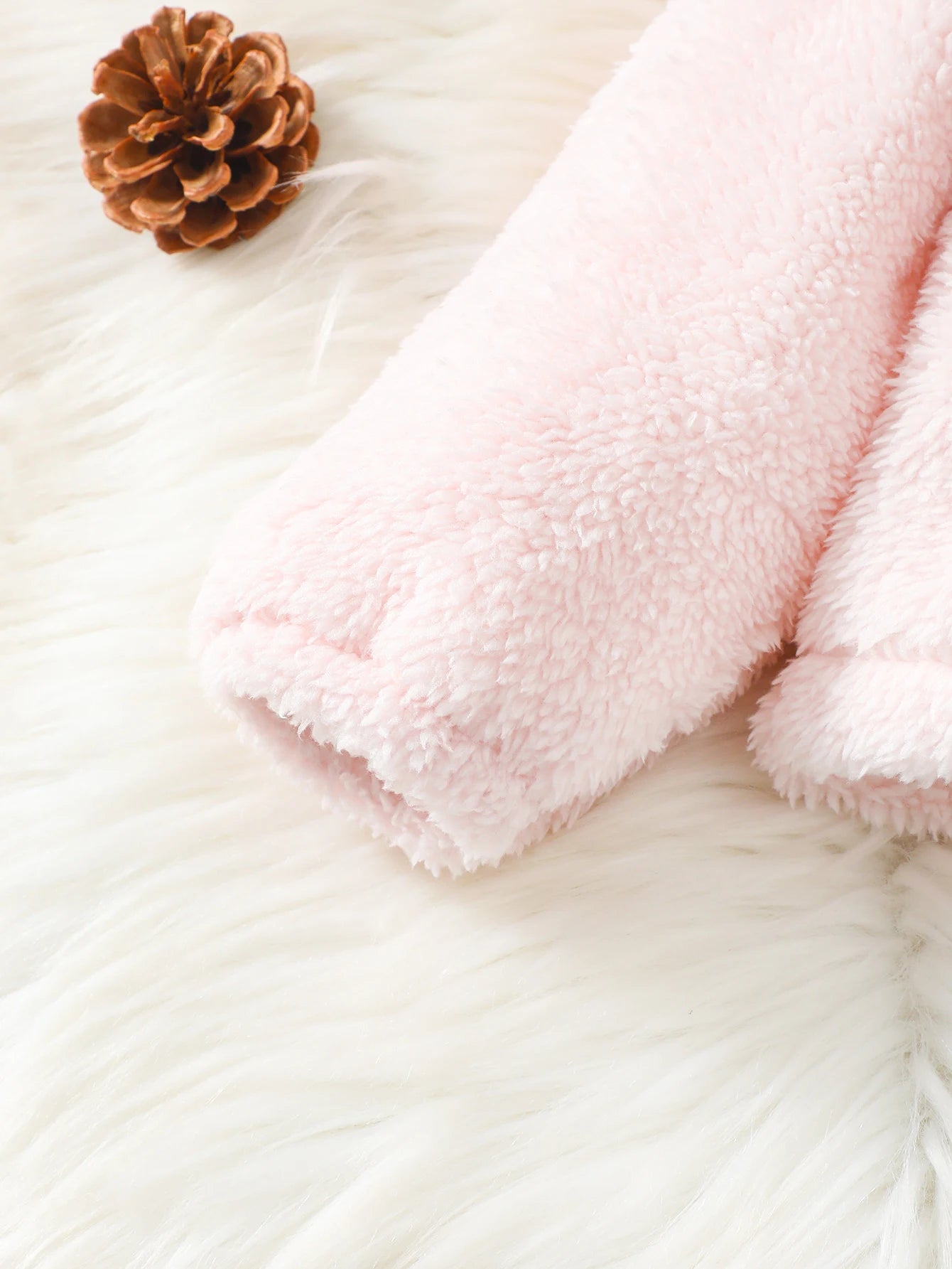 Girl's Plush Zipper Jacket