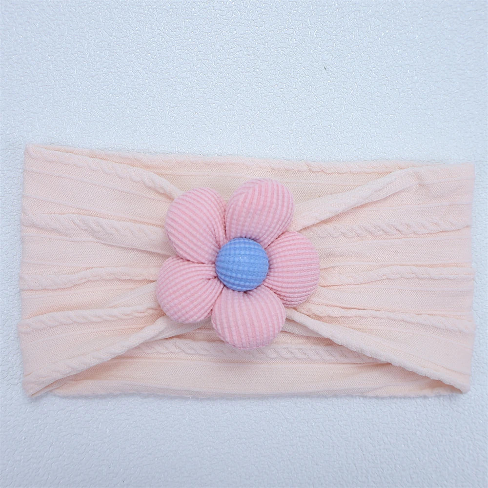 Flower Nylon Baby Headband