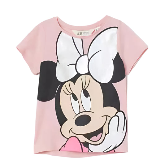 Round Neck Cartoon T-shirts
