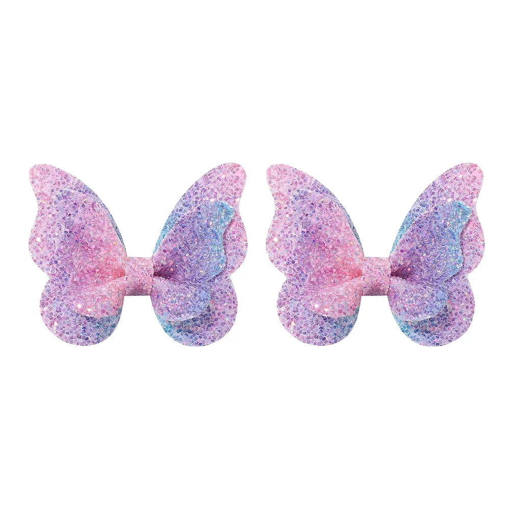 Girls’ Butterfly Hair Clip Set