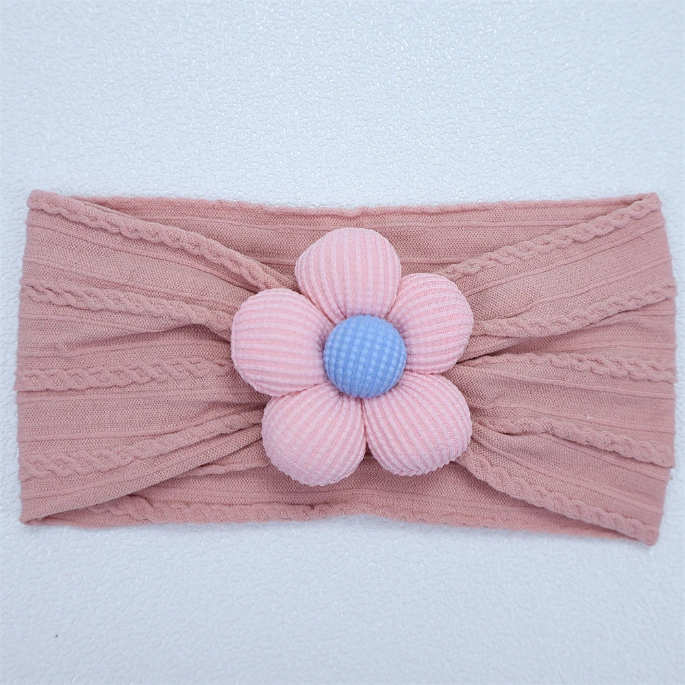 Flower Nylon Baby Headband