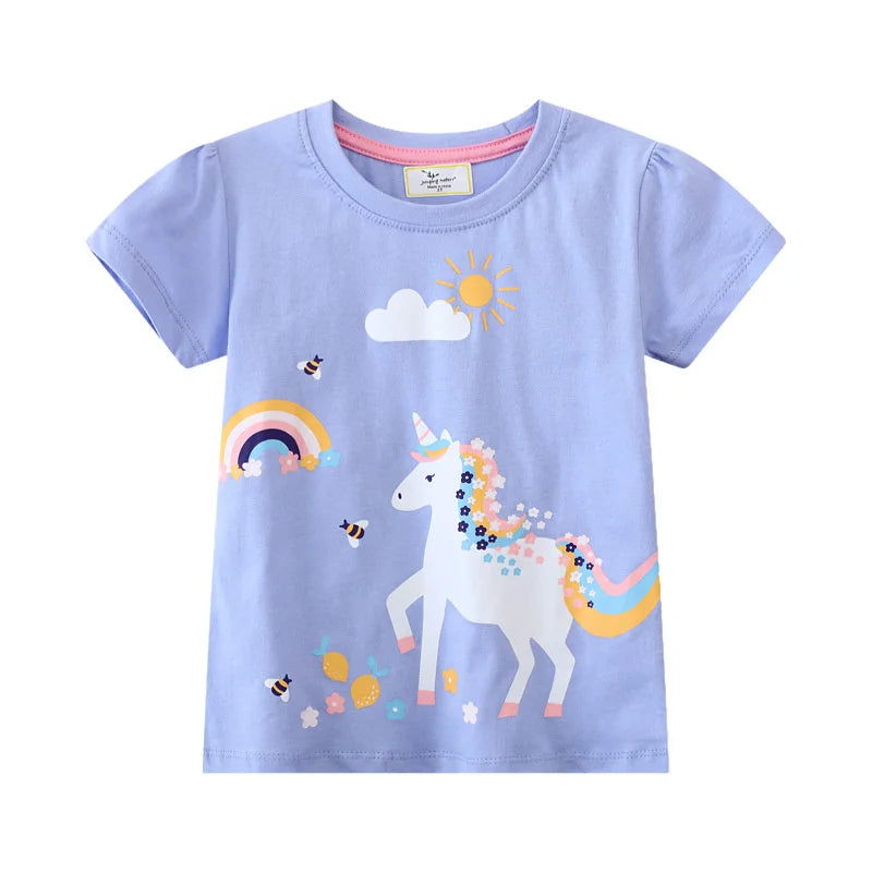 Cartoon Embroidery T-shirt