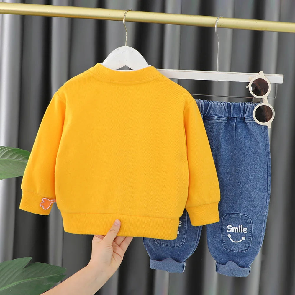 3-Piece Cartoon Outfit Set