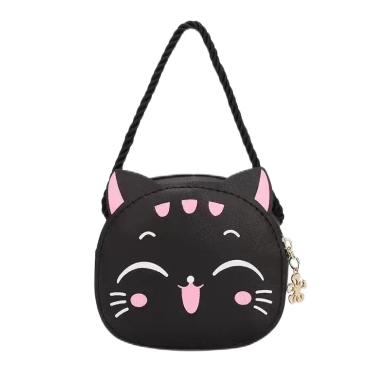 Cartoon Cat Crossbody Bag