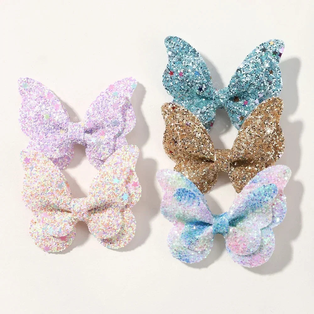 Girls’ Butterfly Hair Clip Set
