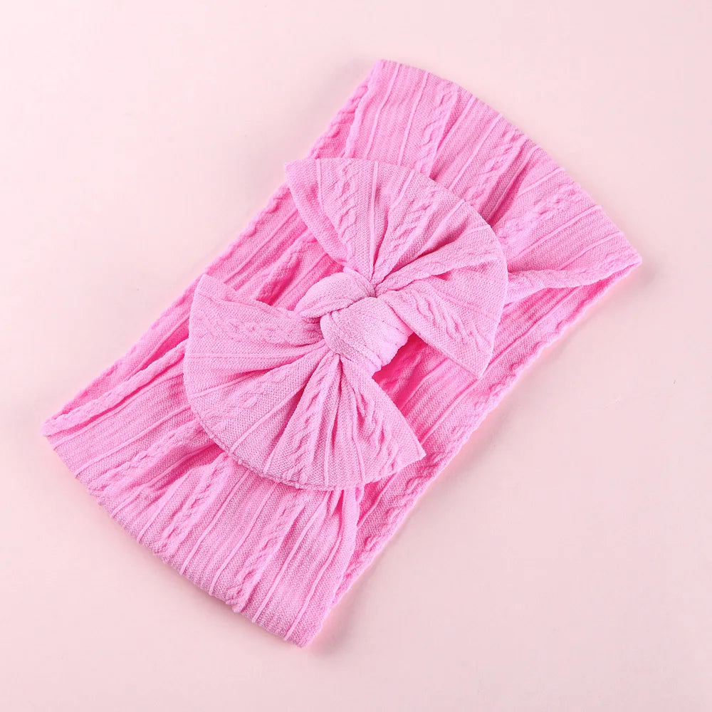Printed Bow Baby Headband
