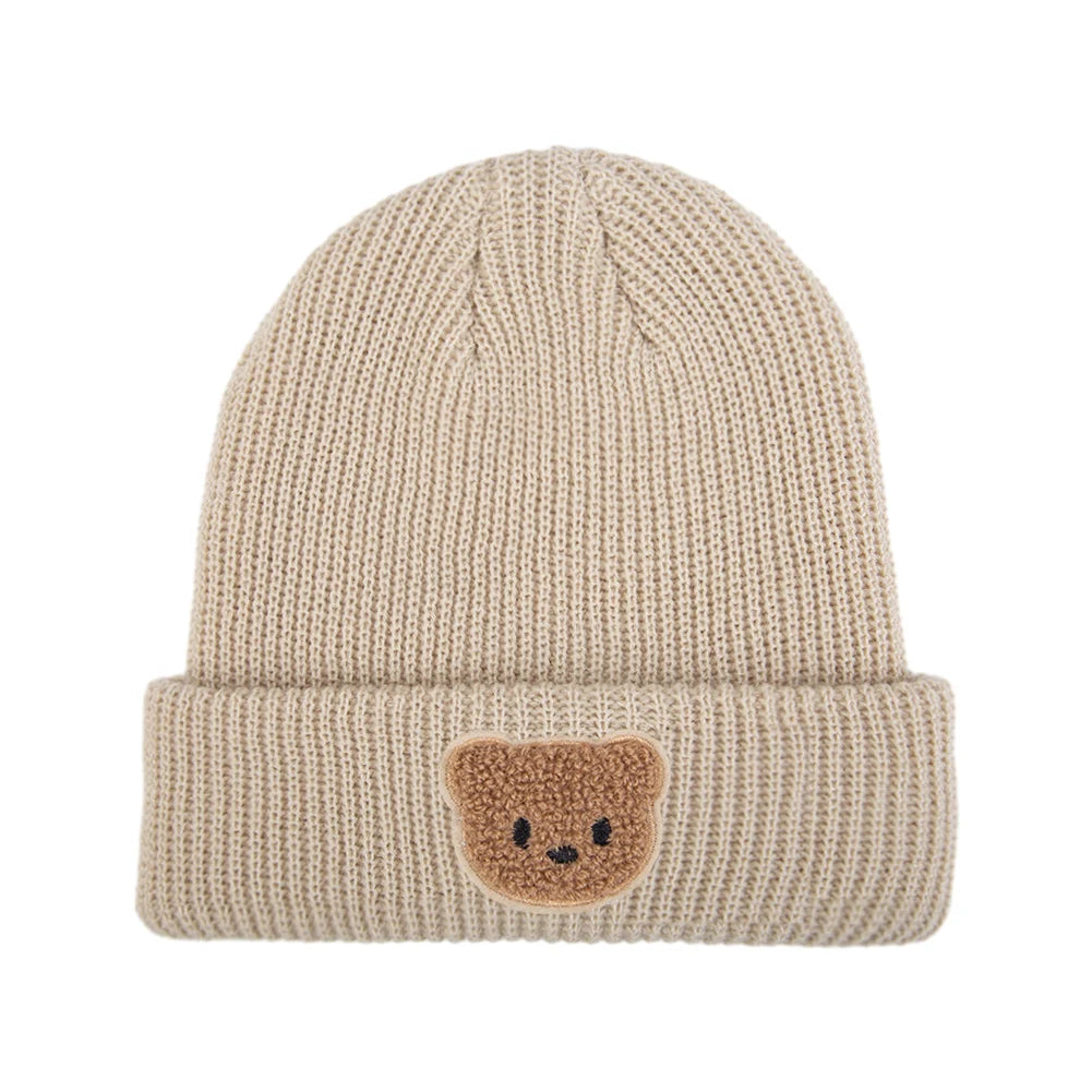 Cartoon Bear Beanie Cap