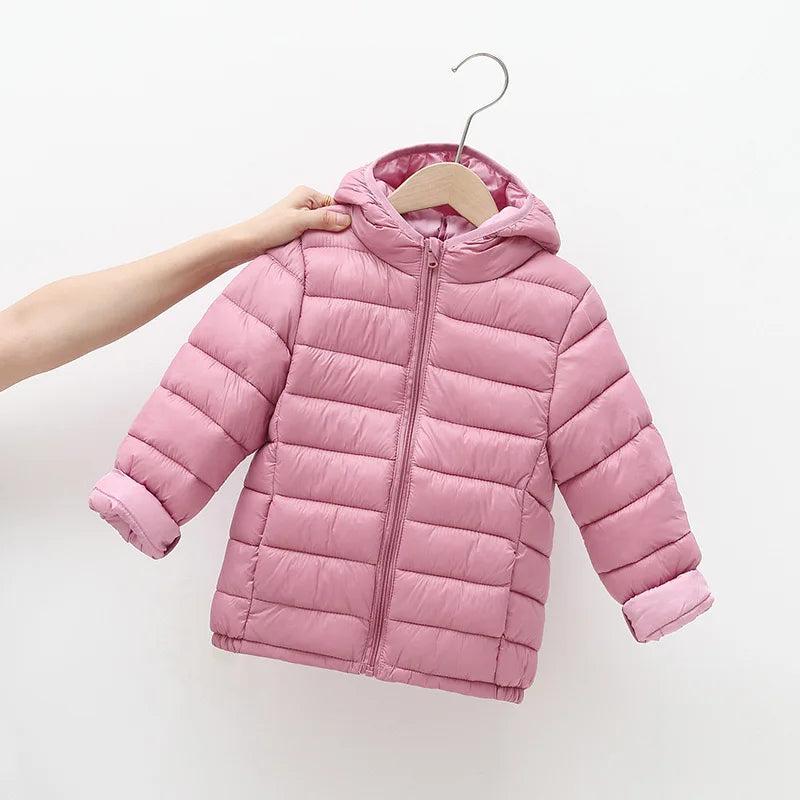 Unisex Kids Down Jacket