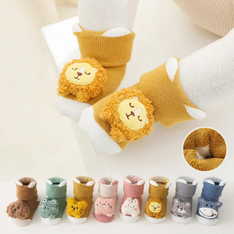 Thick Terry Anti-Slip Socks