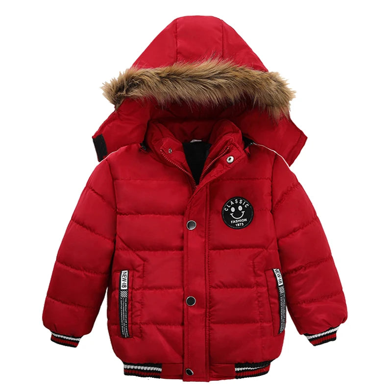 New Winter Unisex Jacket hooded furrs