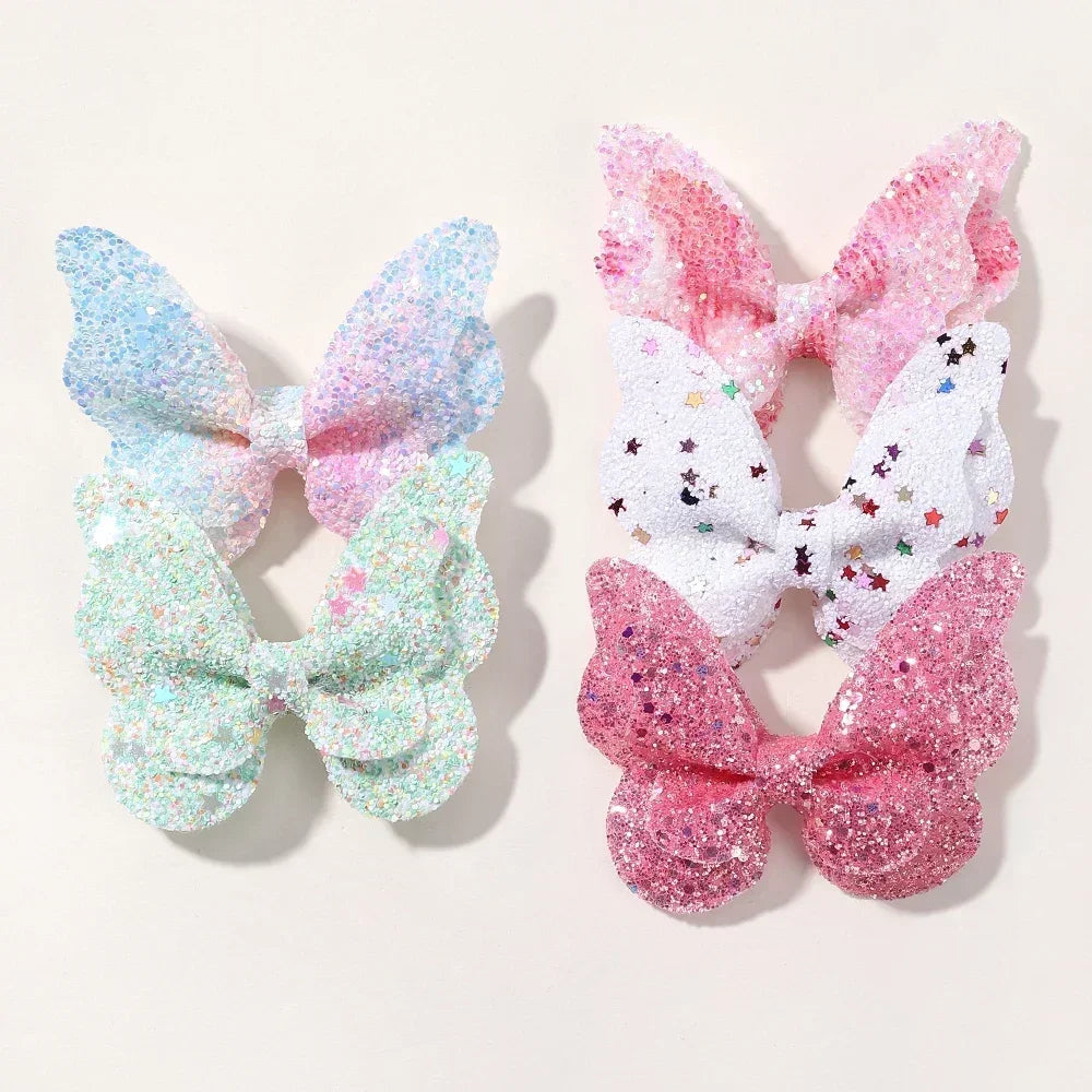 Girls’ Butterfly Hair Clip Set