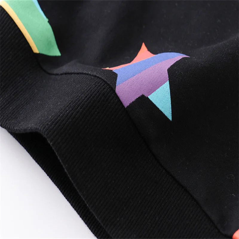 Cartoon Print Sweatshirt