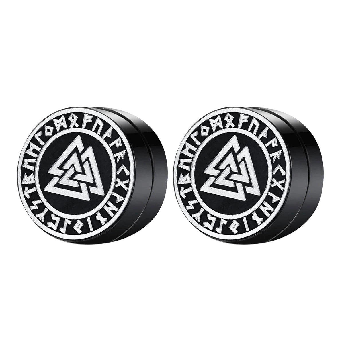Magnetic Zircon Stud Earrings