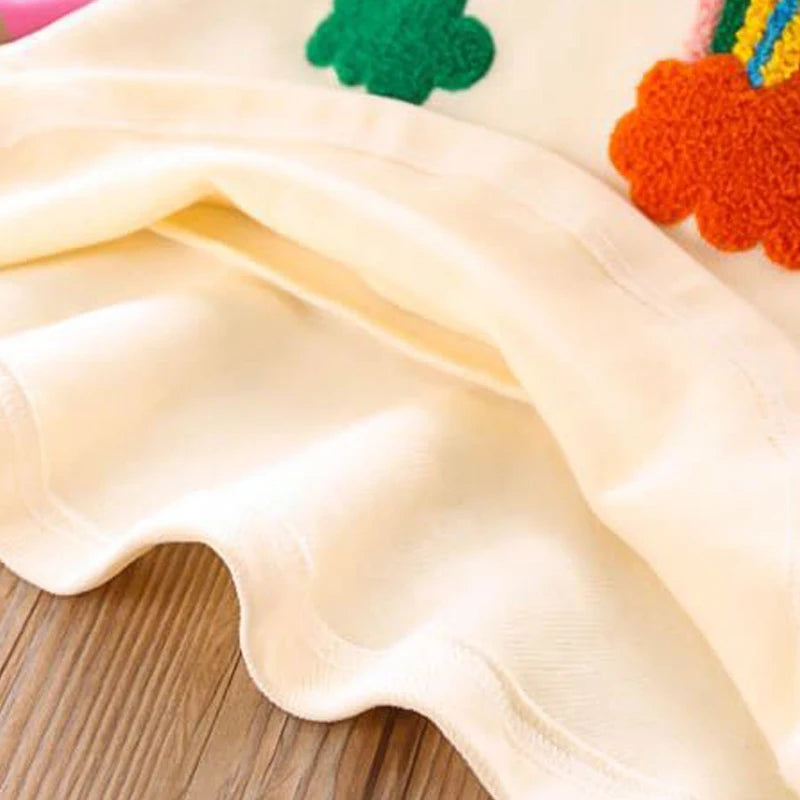 Girls' Rainbow Princess Dress