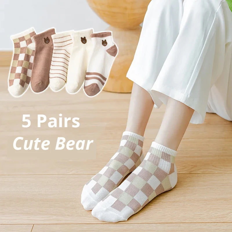 Cute Cartoon Ankle Socks