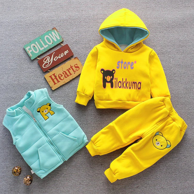 Bear Design Outfit Set