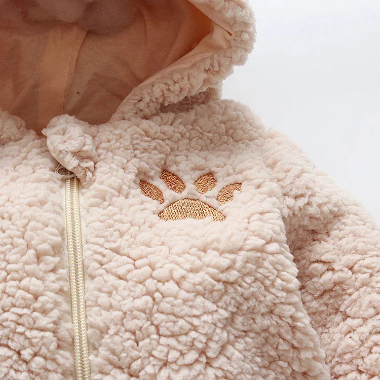 Kid's Lamb Fleece Romper