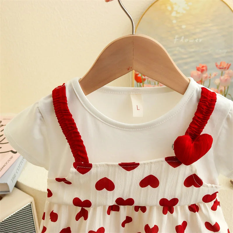 Baby Girl’s Heart Dress