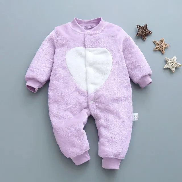 Soft Fleece Baby Romper