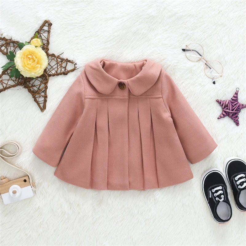 Girls Woolen Coat