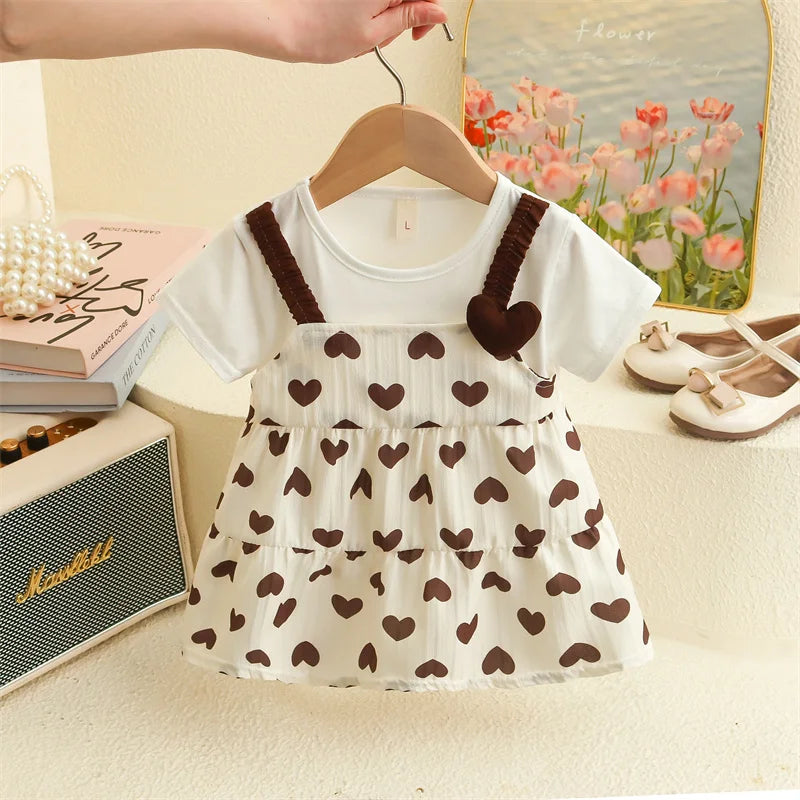 Baby Girl’s Heart Dress
