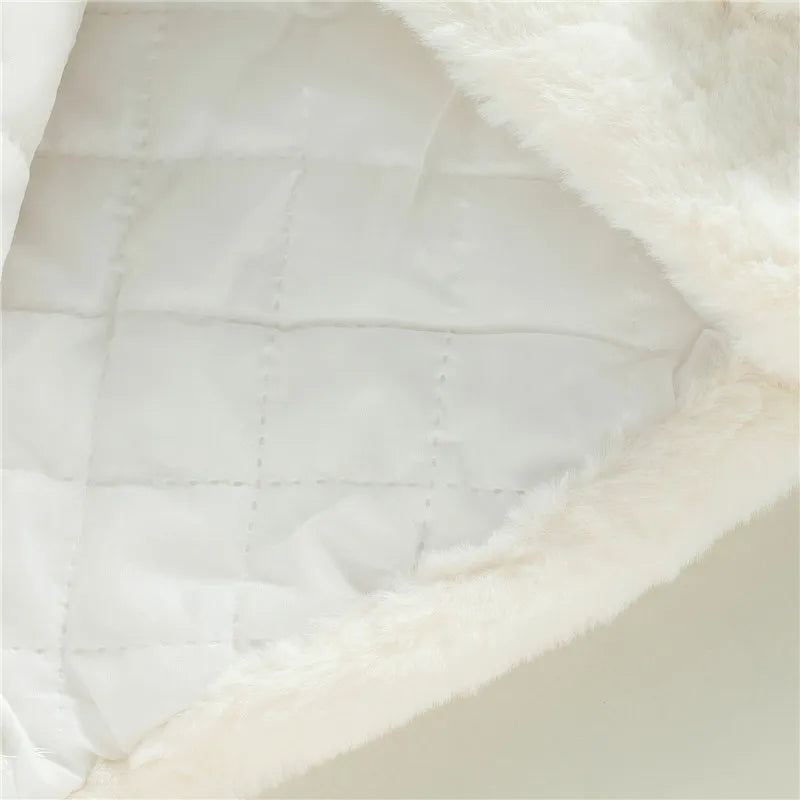 Faux Fur Winter Cloak