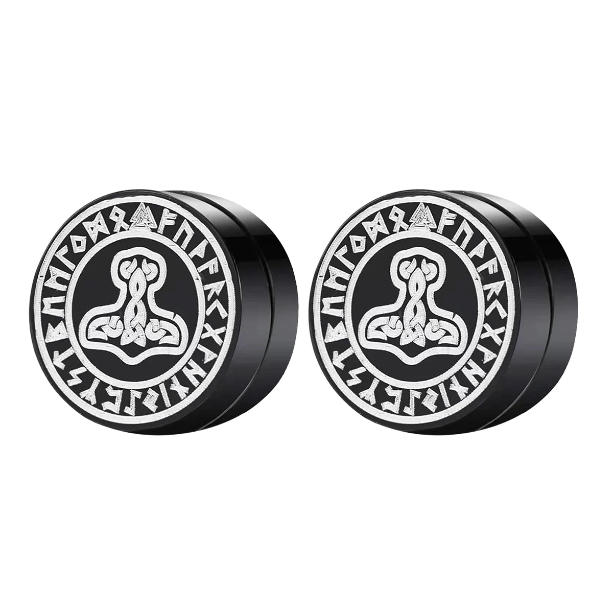 Magnetic Zircon Stud Earrings