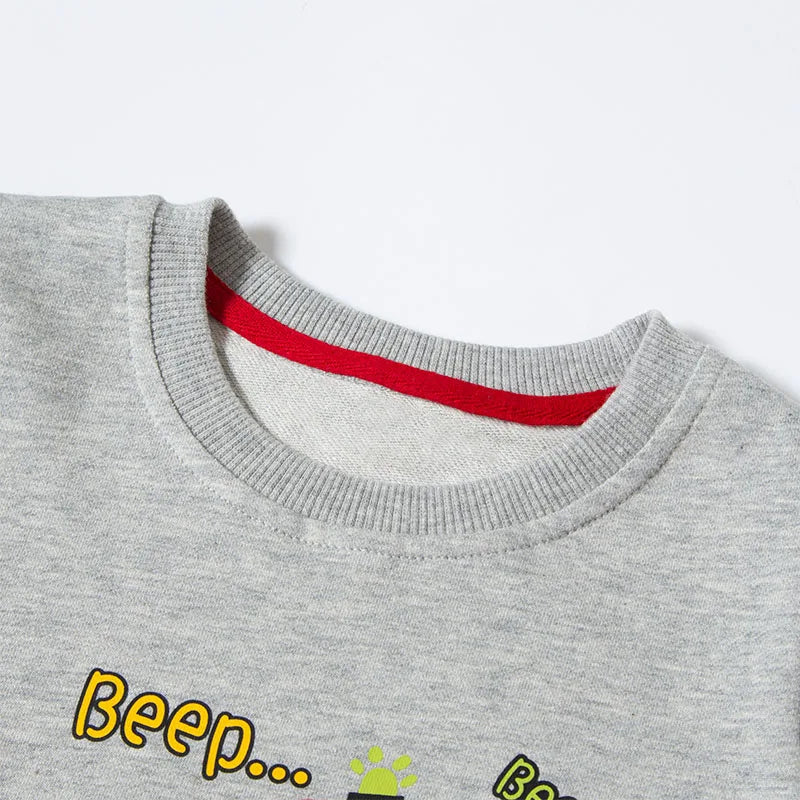 Cartoon Vehicle Sweatshirt