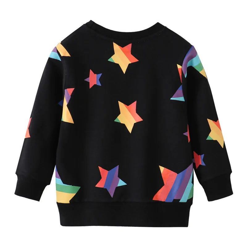 Cartoon Print Sweatshirt