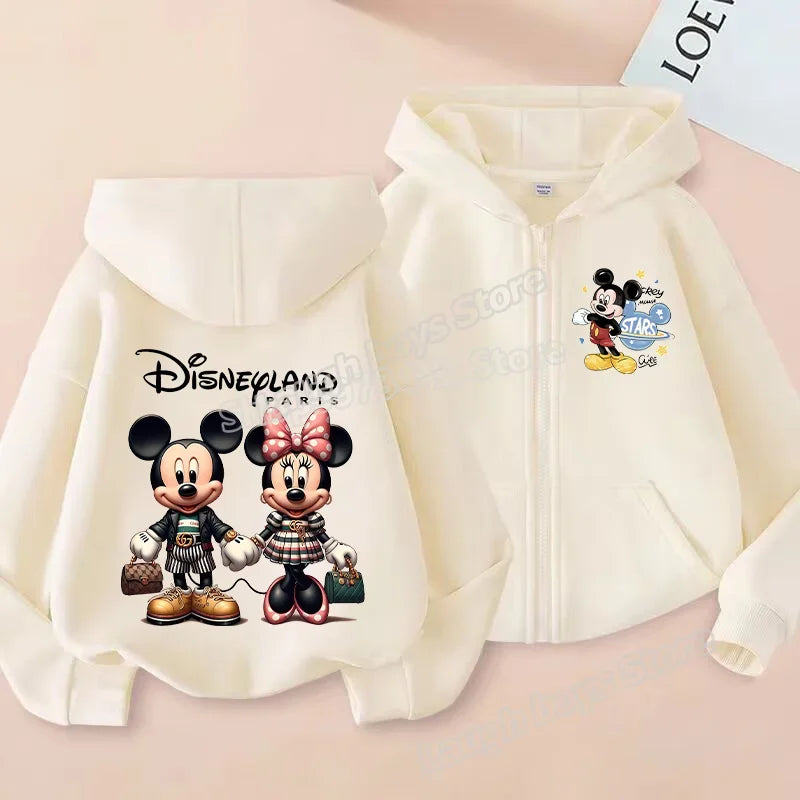 Mickey & Minnie Zipper Hoodie