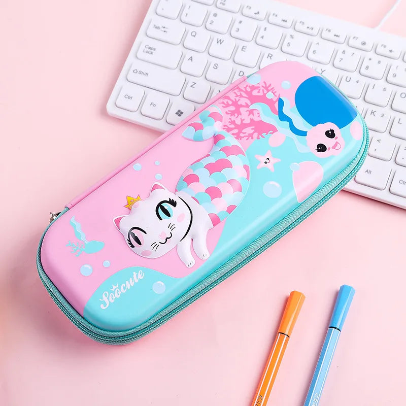 3D Cartoon Design Pencil Case