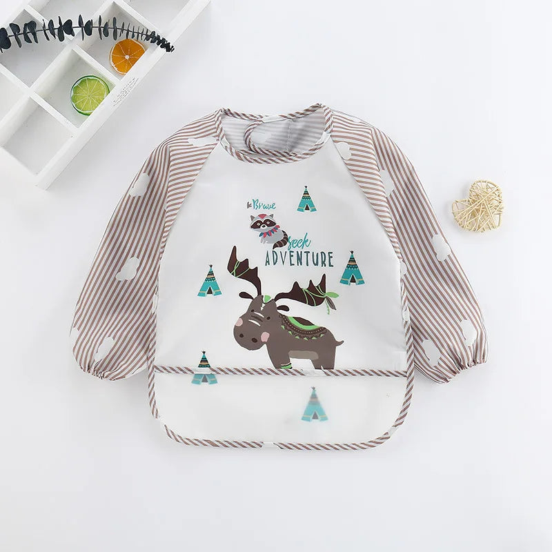 Waterproof Baby Bib Shirt