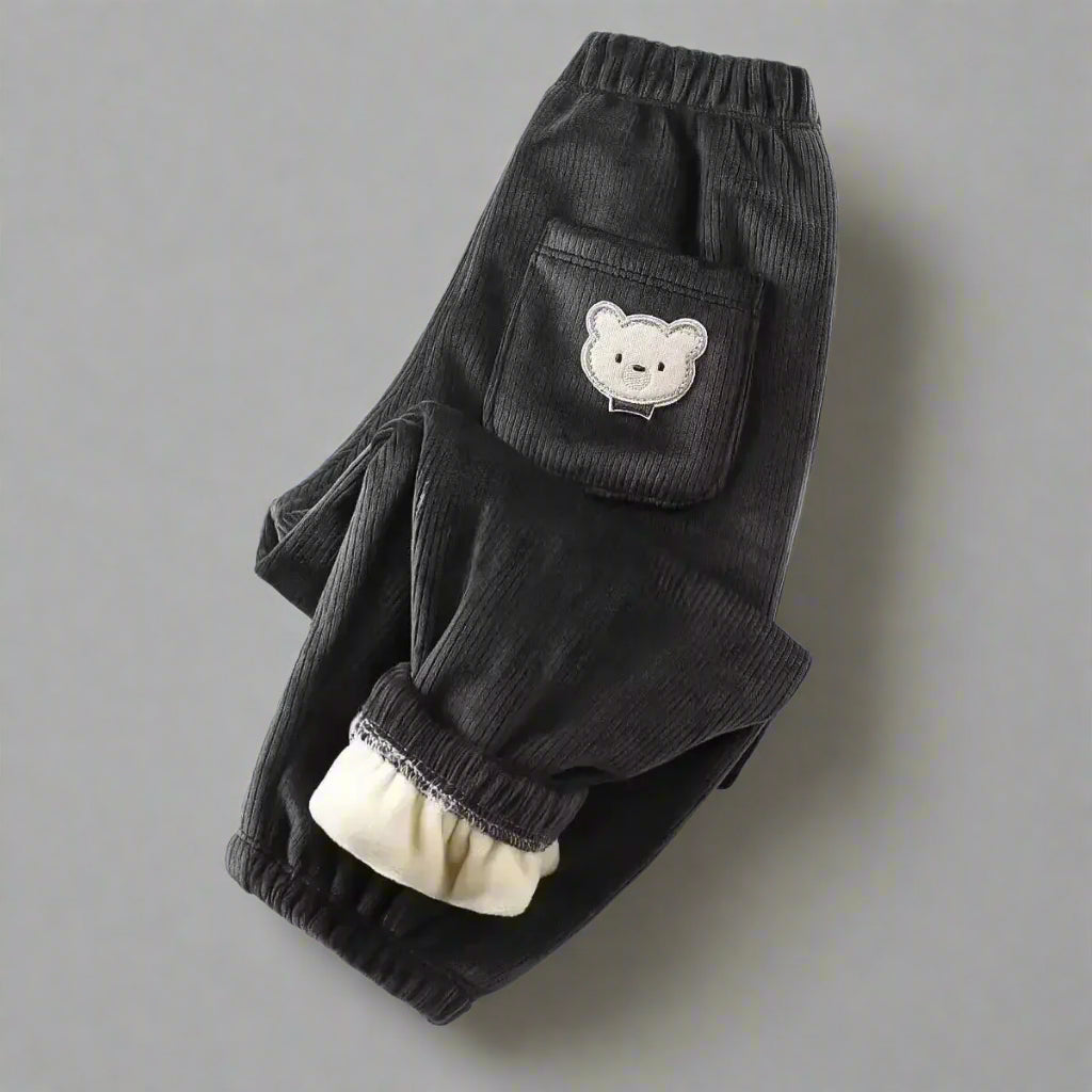 Bear Design Harem Trousers