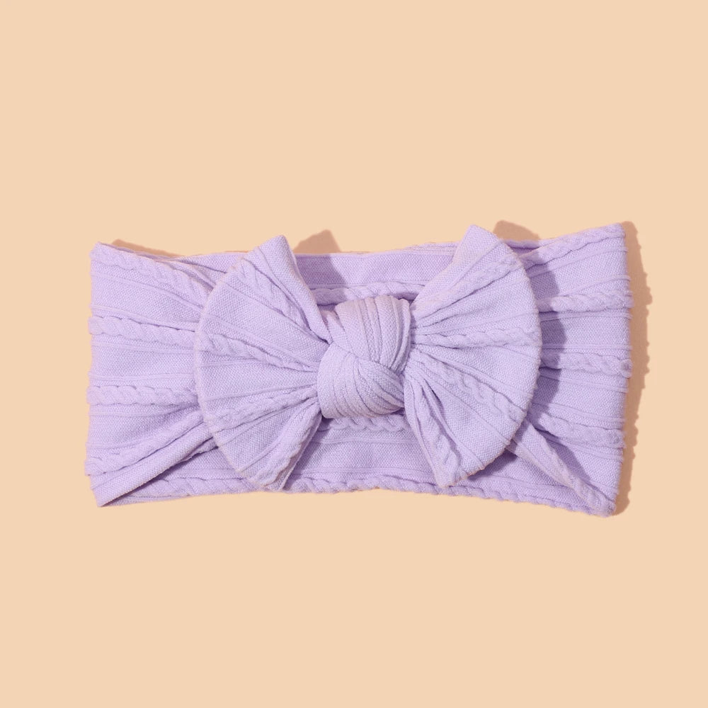 Printed Bow Baby Headband