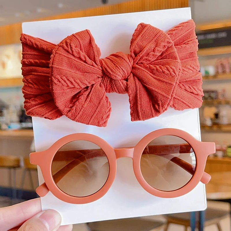 Girls Hairband & Sunglasses Set