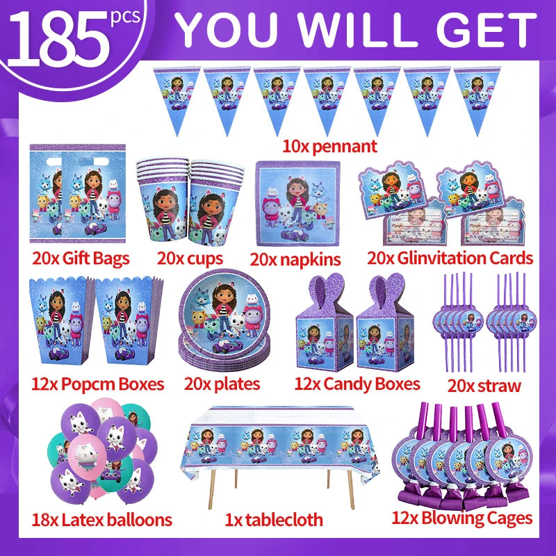 Gabby’s Dollhouse Tableware Set