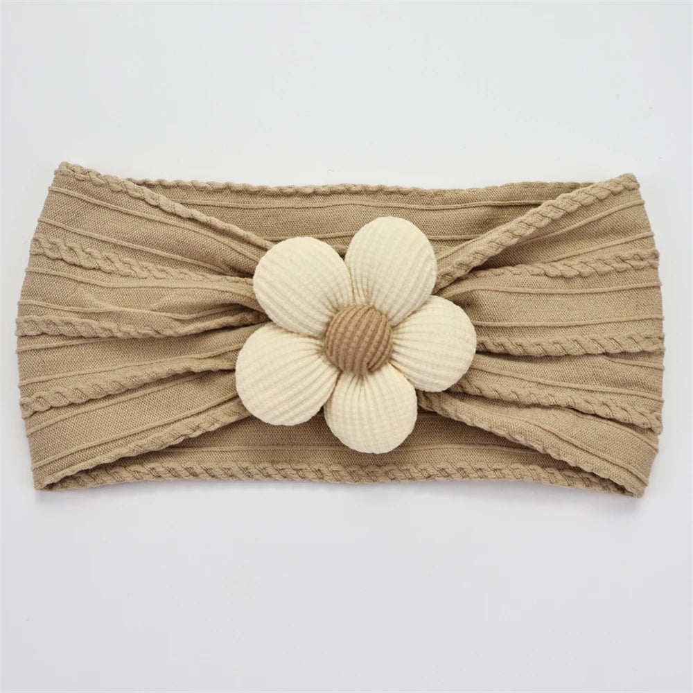 Flower Nylon Baby Headband