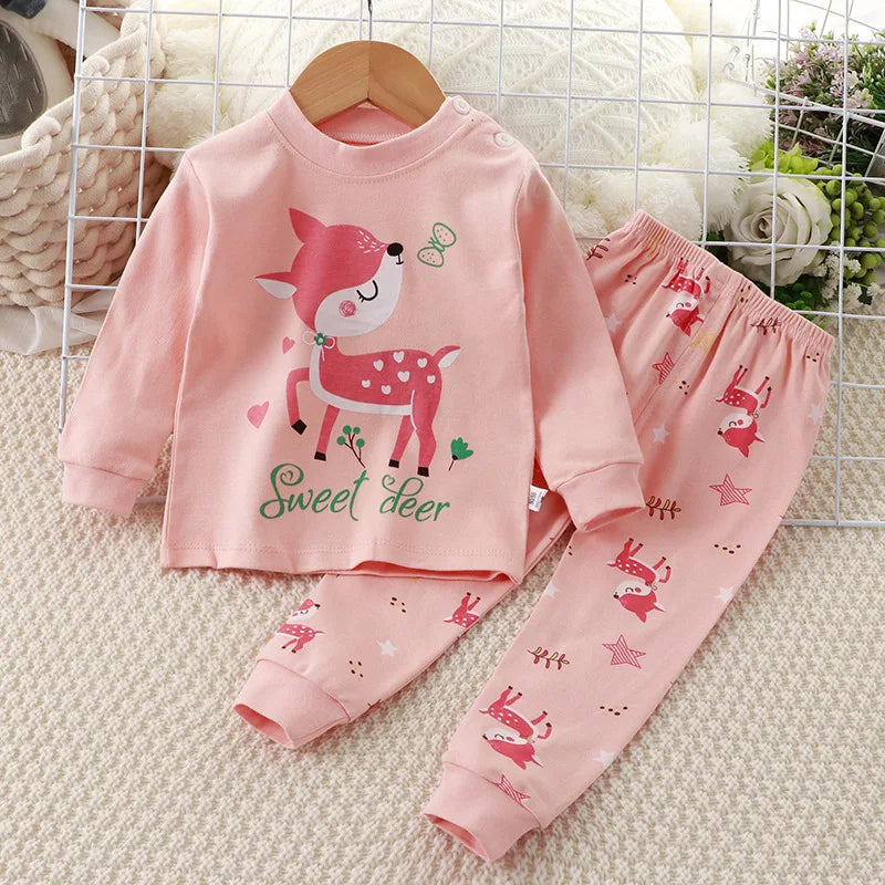 Plush Flannel 2 Piece Outfit