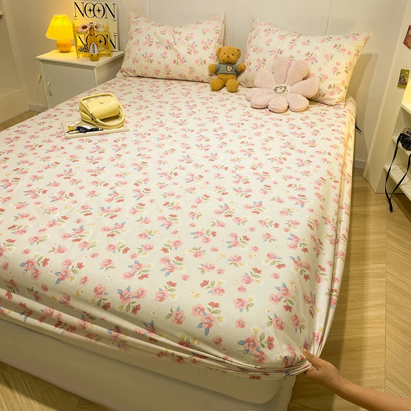 Cartoon Print Fitted Sheet