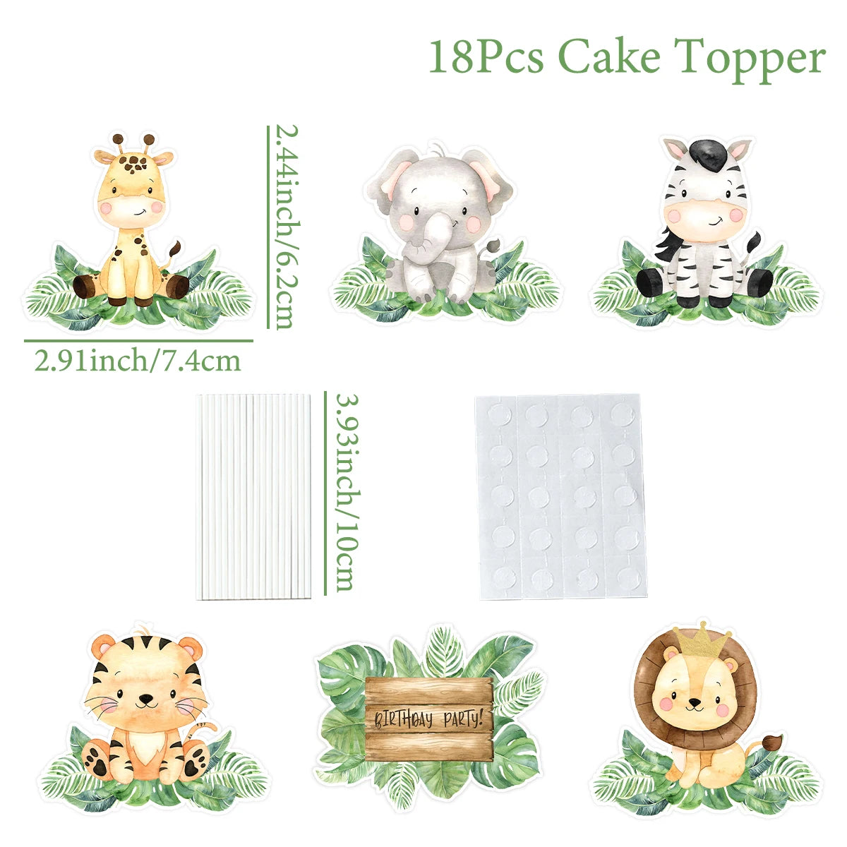 Jungle Animals Tableware Set