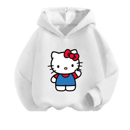 Hello Kitty Printed Hoodie